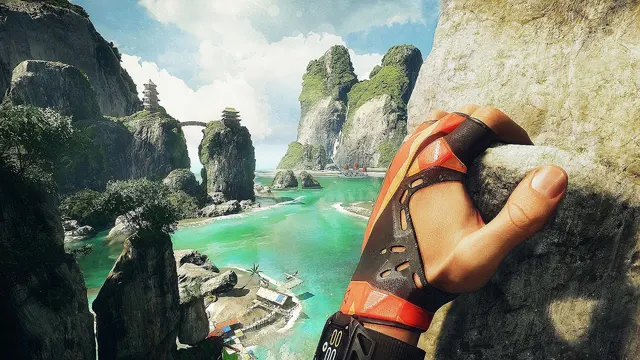 The climb